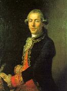 Joaquin Inza Portrait of Tomas de Iriarte oil painting artist
